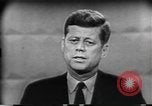 Image of presidential election debate Chicago Illinois USA, 1960, second 41 stock footage video 65675073634