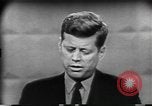 Image of presidential election debate Chicago Illinois USA, 1960, second 42 stock footage video 65675073634