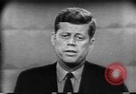 Image of presidential election debate Chicago Illinois USA, 1960, second 50 stock footage video 65675073634