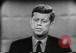 Image of presidential election debate Chicago Illinois USA, 1960, second 52 stock footage video 65675073634