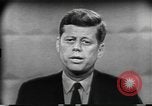 Image of presidential election debate Chicago Illinois USA, 1960, second 53 stock footage video 65675073634