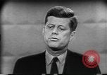 Image of presidential election debate Chicago Illinois USA, 1960, second 56 stock footage video 65675073634