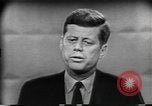 Image of presidential election debate Chicago Illinois USA, 1960, second 57 stock footage video 65675073634