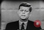 Image of presidential election debate Chicago Illinois USA, 1960, second 60 stock footage video 65675073634