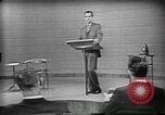 Standbild Präsidentschaftswahlen Debatte Chicago Illinois USA, 1960, aus Sekunde 9 historischem Filmmaterial Videoclip 65675073635