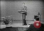 Standbild Präsidentschaftswahlen Debatte Chicago Illinois USA, 1960, aus Sekunde 17 historischem Filmmaterial Videoclip 65675073635