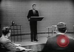 Standbild Präsidentschaftswahlen Debatte Chicago Illinois USA, 1960, aus Sekunde 8 historischem Filmmaterial Videoclip 65675073636