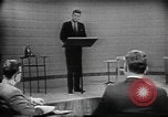 Standbild Präsidentschaftswahlen Debatte Chicago Illinois USA, 1960, aus Sekunde 17 historischem Filmmaterial Videoclip 65675073636