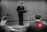 Standbild Präsidentschaftswahlen Debatte Chicago Illinois USA, 1960, aus Sekunde 22 historischem Filmmaterial Videoclip 65675073636
