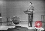 Image of presidential election debate Chicago Illinois USA, 1960, second 6 stock footage video 65675073637