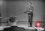 Image of presidential election debate Chicago Illinois USA, 1960, second 10 stock footage video 65675073637