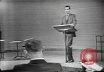 Image of presidential election debate Chicago Illinois USA, 1960, second 22 stock footage video 65675073637