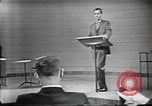 Image of presidential election debate Chicago Illinois USA, 1960, second 29 stock footage video 65675073637