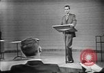 Image of presidential election debate Chicago Illinois USA, 1960, second 32 stock footage video 65675073637