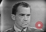 Image of presidential election debate Chicago Illinois USA, 1960, second 34 stock footage video 65675073637