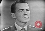 Image of presidential election debate Chicago Illinois USA, 1960, second 41 stock footage video 65675073637