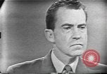 Image of presidential election debate Chicago Illinois USA, 1960, second 42 stock footage video 65675073637