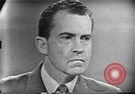 Image of presidential election debate Chicago Illinois USA, 1960, second 43 stock footage video 65675073637