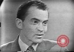 Image of presidential election debate Chicago Illinois USA, 1960, second 46 stock footage video 65675073637