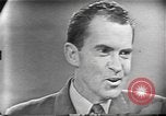 Image of presidential election debate Chicago Illinois USA, 1960, second 47 stock footage video 65675073637