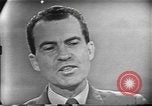 Image of presidential election debate Chicago Illinois USA, 1960, second 50 stock footage video 65675073637
