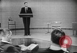 Image of presidential election debate Chicago Illinois USA, 1960, second 4 stock footage video 65675073638