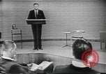 Image of presidential election debate Chicago Illinois USA, 1960, second 5 stock footage video 65675073638