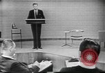Image of presidential election debate Chicago Illinois USA, 1960, second 7 stock footage video 65675073638