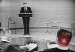 Image of presidential election debate Chicago Illinois USA, 1960, second 8 stock footage video 65675073638