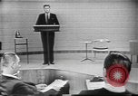 Image of presidential election debate Chicago Illinois USA, 1960, second 11 stock footage video 65675073638