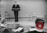 Image of presidential election debate Chicago Illinois USA, 1960, second 12 stock footage video 65675073638