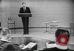 Image of presidential election debate Chicago Illinois USA, 1960, second 17 stock footage video 65675073638