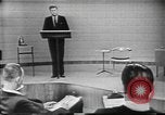 Image of presidential election debate Chicago Illinois USA, 1960, second 18 stock footage video 65675073638