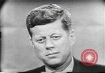 Image of presidential election debate Chicago Illinois USA, 1960, second 20 stock footage video 65675073638