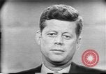 Image of presidential election debate Chicago Illinois USA, 1960, second 29 stock footage video 65675073638