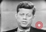 Image of presidential election debate Chicago Illinois USA, 1960, second 37 stock footage video 65675073638