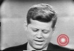 Image of presidential election debate Chicago Illinois USA, 1960, second 39 stock footage video 65675073638
