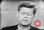 Image of presidential election debate Chicago Illinois USA, 1960, second 42 stock footage video 65675073638