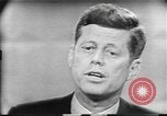 Image of presidential election debate Chicago Illinois USA, 1960, second 46 stock footage video 65675073638