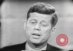 Image of presidential election debate Chicago Illinois USA, 1960, second 49 stock footage video 65675073638