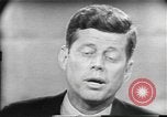 Image of presidential election debate Chicago Illinois USA, 1960, second 55 stock footage video 65675073638