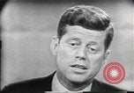 Image of presidential election debate Chicago Illinois USA, 1960, second 57 stock footage video 65675073638