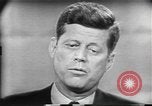 Image of presidential election debate Chicago Illinois USA, 1960, second 60 stock footage video 65675073638