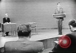 Standbild Präsidentschaftswahlen Debatte Chicago Illinois USA, 1960, aus Sekunde 5 historischem Filmmaterial Videoclip 65675073639