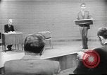 Standbild Präsidentschaftswahlen Debatte Chicago Illinois USA, 1960, aus Sekunde 10 historischem Filmmaterial Videoclip 65675073639