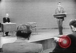 Standbild Präsidentschaftswahlen Debatte Chicago Illinois USA, 1960, aus Sekunde 11 historischem Filmmaterial Videoclip 65675073639