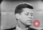 Image of presidential election debate Chicago Illinois USA, 1960, second 3 stock footage video 65675073640