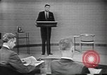Image of presidential election debate Chicago Illinois USA, 1960, second 6 stock footage video 65675073640