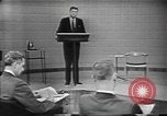 Image of presidential election debate Chicago Illinois USA, 1960, second 7 stock footage video 65675073640