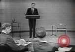 Image of presidential election debate Chicago Illinois USA, 1960, second 8 stock footage video 65675073640